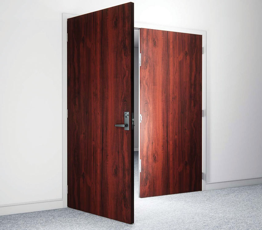 Door and Frame Assemblies for Healthcare Environments